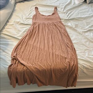 a new day Mauve-Brown Sleeveless Maxi Dress